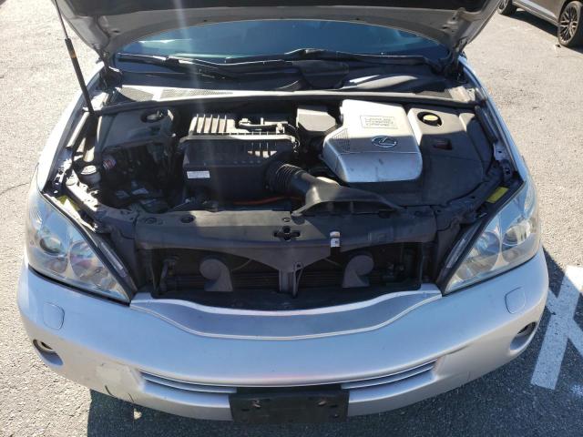 JTJGW31U482009474 - 2008 LEXUS RX 400H SILVER photo 11