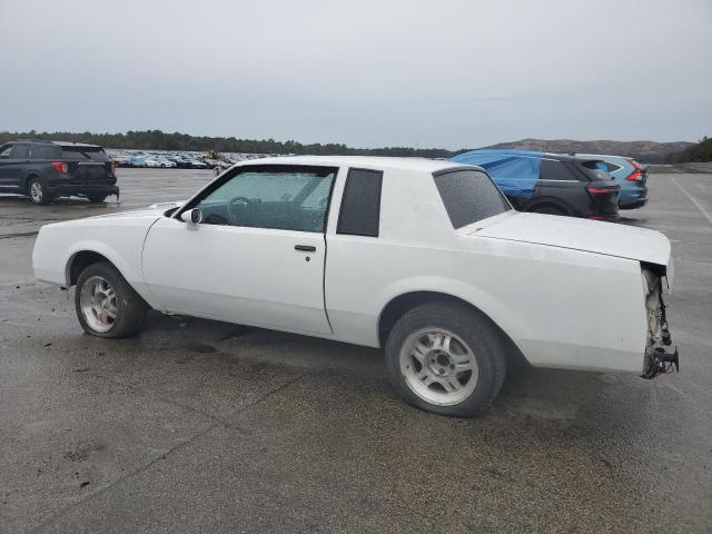 1G4GK4773GP426670 - 1986 BUICK REGAL T-TYPE WHITE photo 2