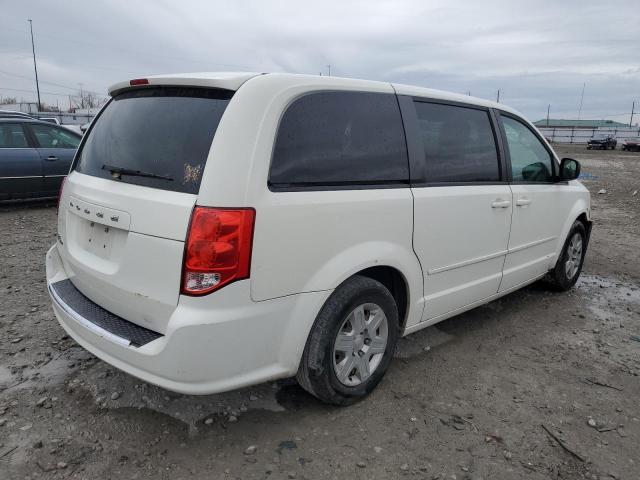 2C4RDGBG5DR506658 - 2013 DODGE GRAND CARA SE WHITE photo 3