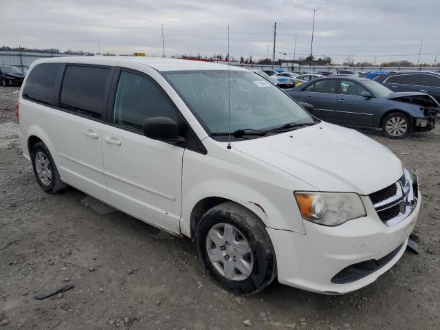 2C4RDGBG5DR506658 - 2013 DODGE GRAND CARA SE WHITE photo 4