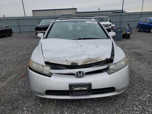 2HGFA15867H030820 - 2007 HONDA CIVIC EX SILVER photo 5