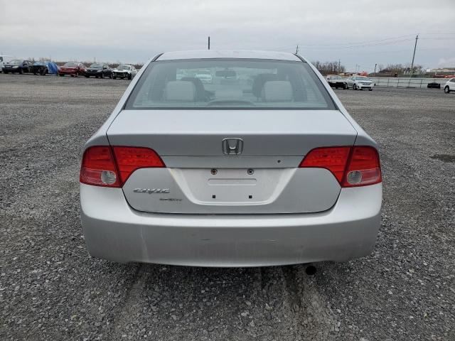 2HGFA15867H030820 - 2007 HONDA CIVIC EX SILVER photo 6