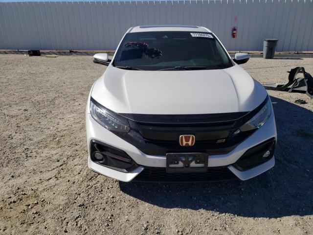 2HGFC1E50LH702252 - 2020 HONDA CIVIC SI WHITE photo 5