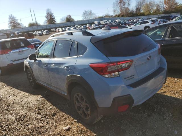 JF2GTHSC5MH671961 - 2021 SUBARU CROSSTREK SPORT BLUE photo 2