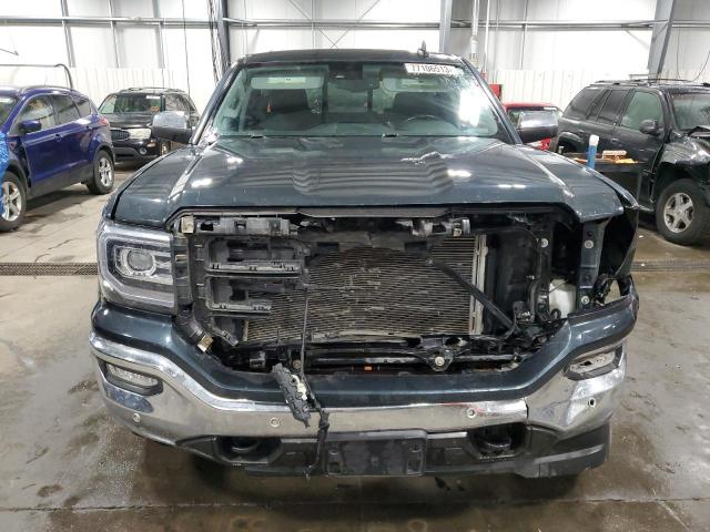 3GTU2NEC9HG216156 - 2017 GMC SIERRA K1500 SLT BLUE photo 5