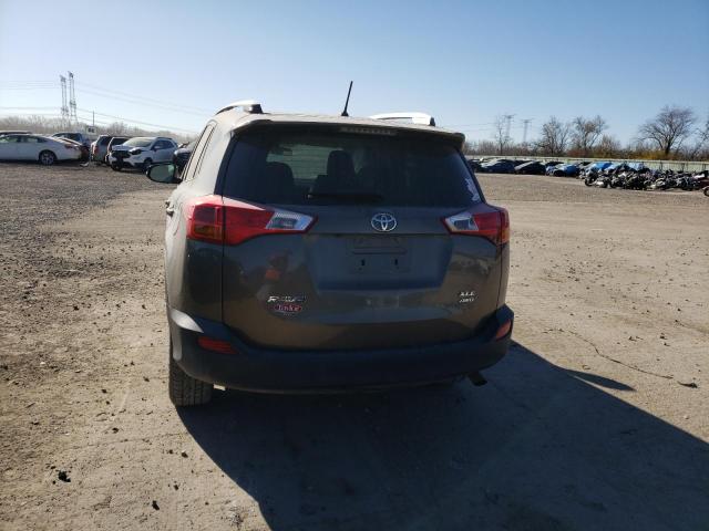 2T3RFREV7DW032492 - 2013 TOYOTA RAV4 XLE TAN photo 6