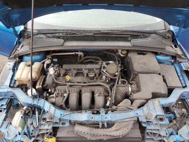 1FADP3F27EL154630 - 2014 FORD FOCUS SE BLUE photo 11