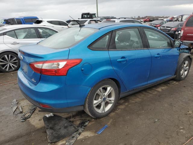 1FADP3F27EL154630 - 2014 FORD FOCUS SE BLUE photo 3