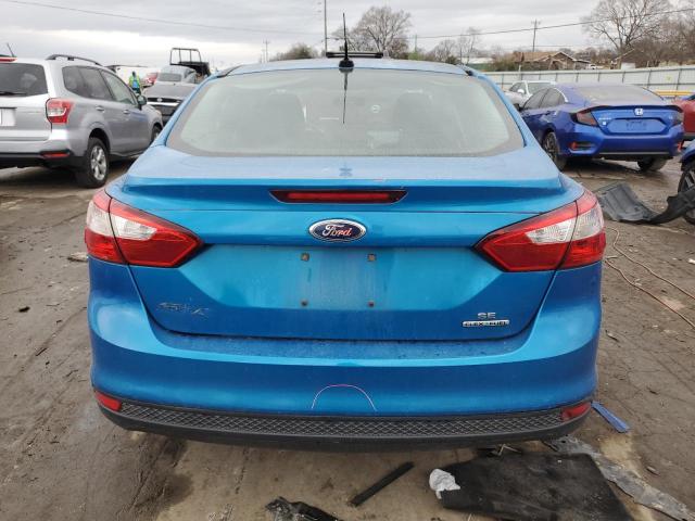 1FADP3F27EL154630 - 2014 FORD FOCUS SE BLUE photo 6