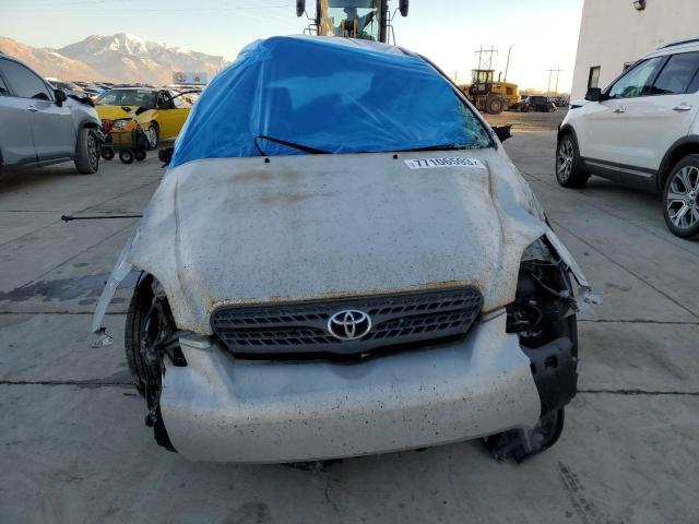 2T1KR32E67C684982 - 2007 TOYOTA COROLLA MA XR SILVER photo 5