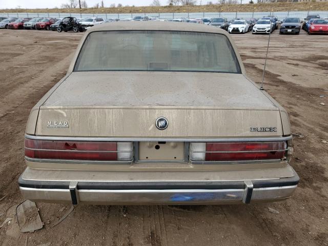 1G4CW5132H1441700 - 1987 BUICK ELECTRA PARK AVENUE GOLD photo 6