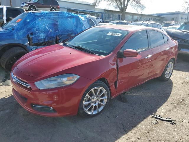 1C3CDFCH6DD132849 - 2013 DODGE DART LIMITED RED photo 1