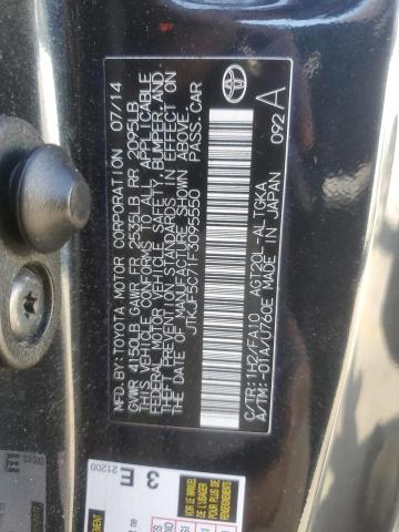 JTKJF5C71F3095550 - 2015 TOYOTA SCION TC 黑色 照片 13