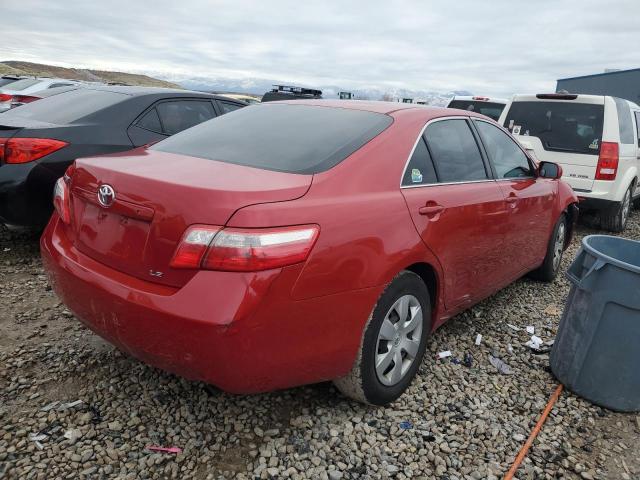 4T1BE46K99U381519 - 2009 TOYOTA CAMRY BASE RED photo 3