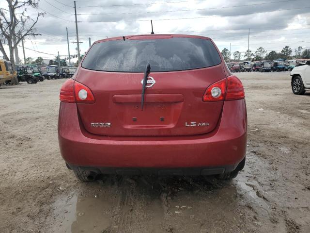 JN8AS58V38W116706 - 2008 NISSAN ROGUE S BURGUNDY photo 6