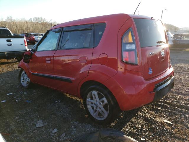 KNDJT2A23A7104496 - 2010 KIA SOUL + RED photo 2