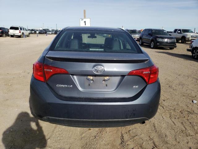 5YFBURHE5HP607594 - 2017 TOYOTA COROLLA L GRAY photo 6