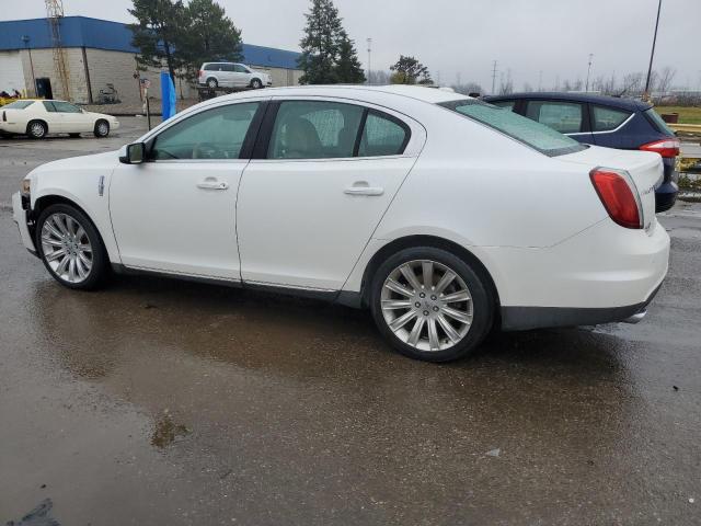 1LNHL9DR5AG602758 - 2010 LINCOLN MKS WHITE photo 2