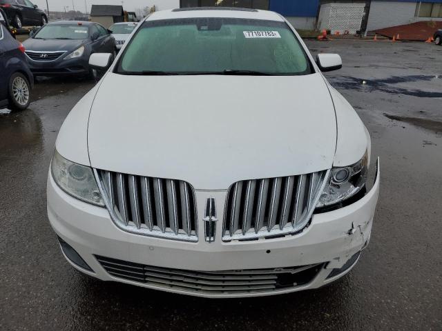 1LNHL9DR5AG602758 - 2010 LINCOLN MKS WHITE photo 5