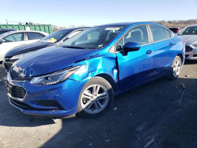 1G1BE5SM0J7212826 - 2018 CHEVROLET CRUZE LT BLUE photo 1