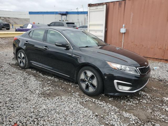 KNAGM4AD5D5044318 - 2013 KIA OPTIMA HYBRID BLACK photo 4