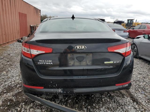 KNAGM4AD5D5044318 - 2013 KIA OPTIMA HYBRID BLACK photo 6