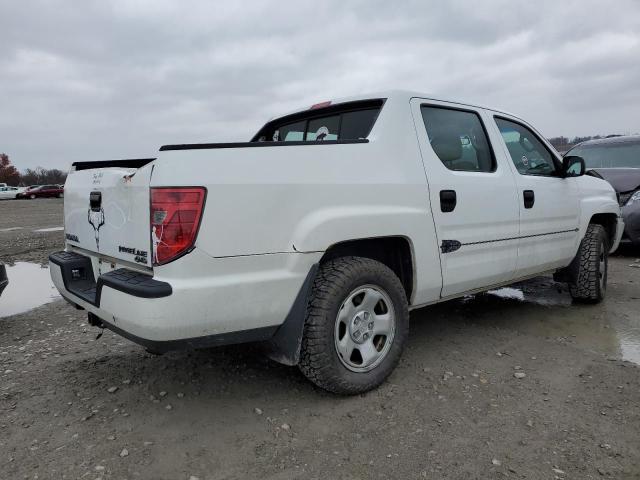 2HJYK16239H503635 - 2009 HONDA RIDGELINE RT WHITE photo 3