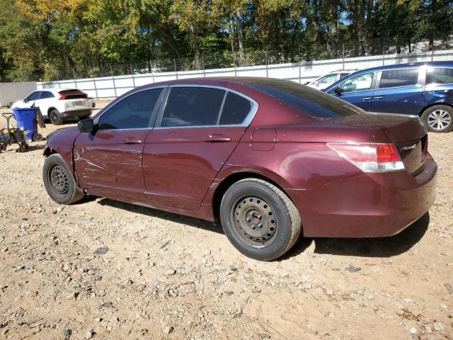 1HGCP2F35AA014477 - 2010 HONDA ACCORD LX MAROON photo 2