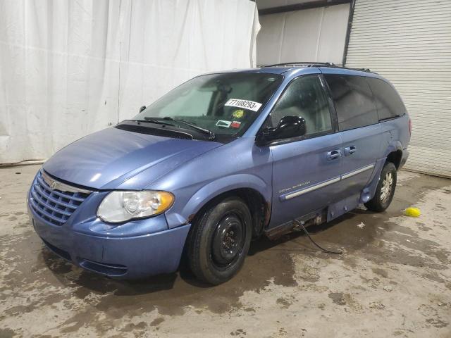 2A4GP54L37R314909 - 2007 CHRYSLER TOWN & COU TOURING BLUE photo 1