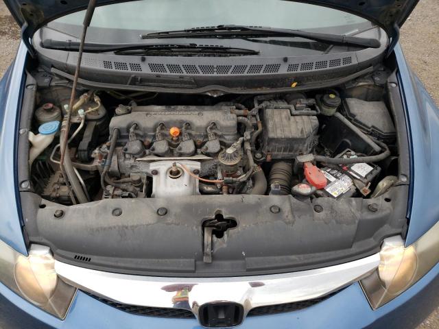 2HGFA16609H001491 - 2009 HONDA CIVIC LX-S 蓝色 照片 11
