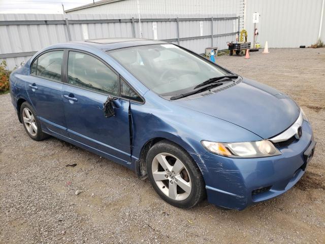 2HGFA16609H001491 - 2009 HONDA CIVIC LX-S 蓝色 照片 4