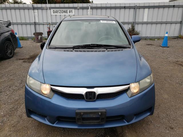2HGFA16609H001491 - 2009 HONDA CIVIC LX-S 蓝色 照片 5