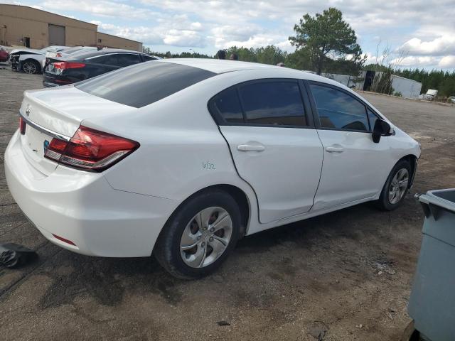 2HGFB2F52EH508722 - 2014 HONDA CIVIC LX WHITE photo 3