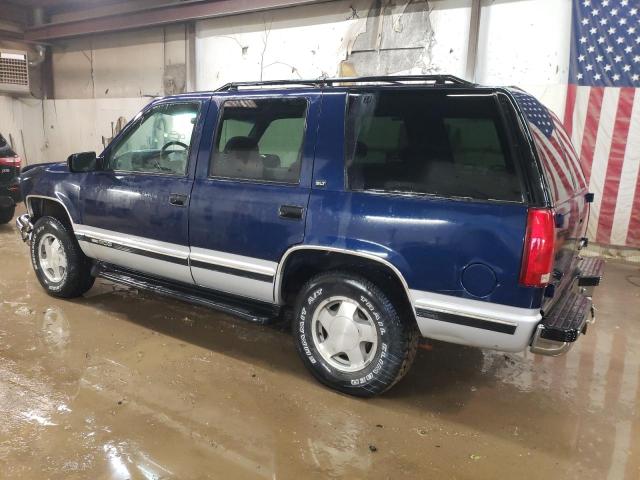 1GKEK13R4VJ728006 - 1997 GMC YUKON BLUE photo 2