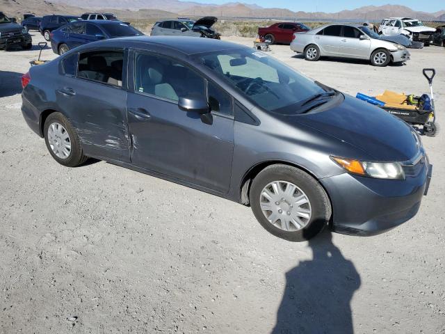 19XFB2F54CE372164 - 2012 HONDA CIVIC LX CHARCOAL photo 4