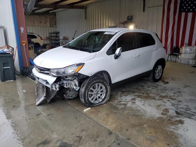 3GNCJKSB7LL319446 - 2020 CHEVROLET TRAX LS WHITE photo 1