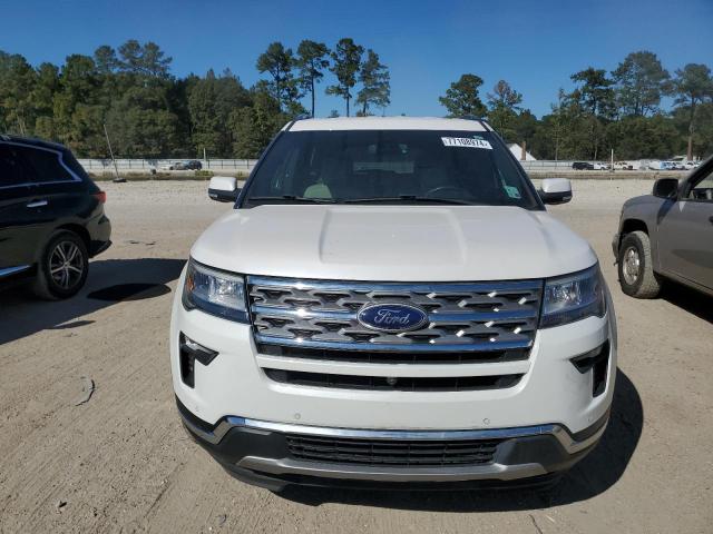 1FM5K7FH3KGA68739 - 2019 FORD EXPLORER LIMITED WHITE photo 5