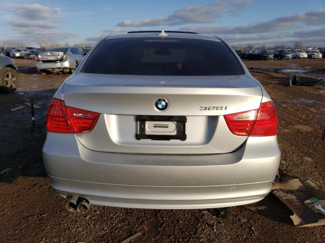 WBAPK7C54BA974034 - 2011 BMW 328 XI SILVER photo 6