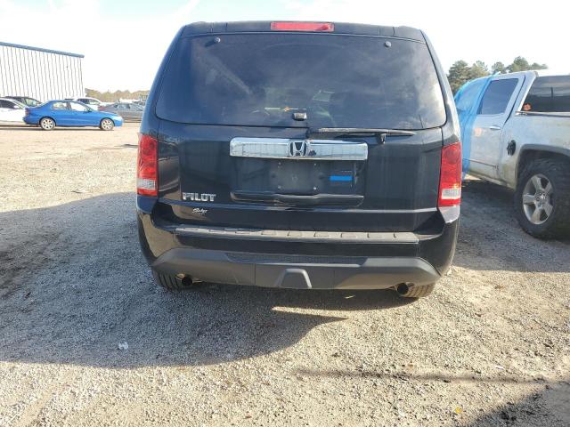 5FNYF3H24EB013299 - 2014 HONDA PILOT LX BLACK photo 6