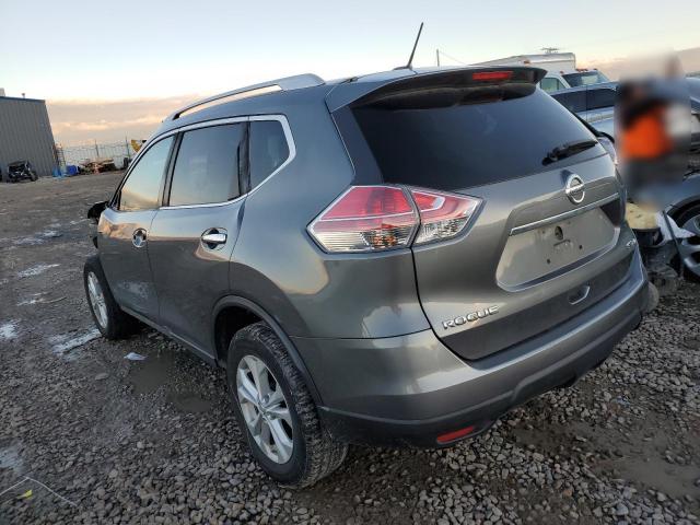 5N1AT2MM1GC759376 - 2016 NISSAN ROGUE S GRAY photo 2