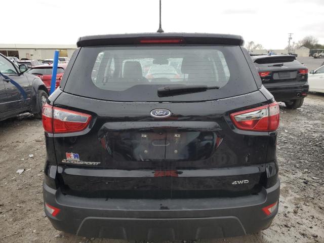 MAJ6P1SL0JC240612 - 2018 FORD ECOSPORT S BLACK photo 6