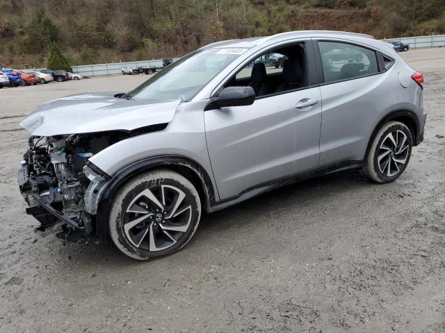 3CZRU5H12KM724434 - 2019 HONDA HR-V SPORT SILVER photo 1