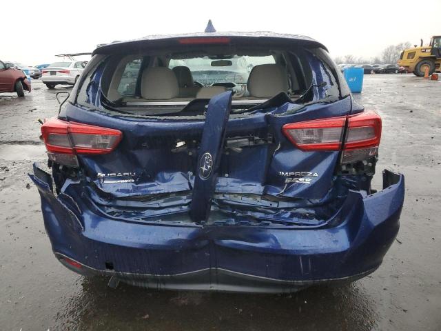 4S3GTAE6XH3719016 - 2017 SUBARU IMPREZA PREMIUM PLUS BLUE photo 6