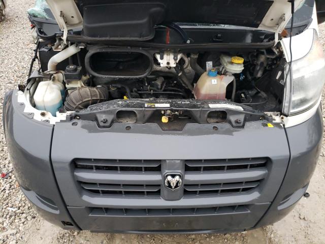 3C6TRVDG9FE508031 - 2015 RAM PROMASTER 2500 HIGH თეთრი ფოტო 12