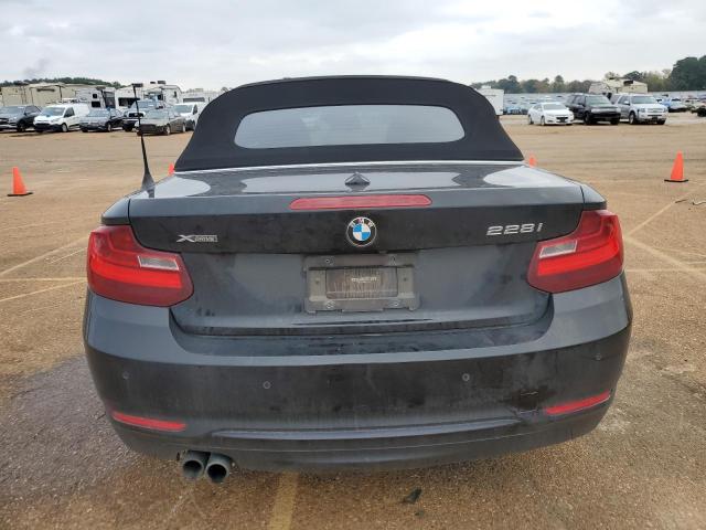 WBA1K7C58FV472521 - 2015 BMW 228 XI BLACK photo 6