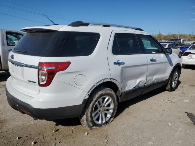 1FM5K7D82FGB09046 - 2015 FORD EXPLORER XLT WHITE photo 3