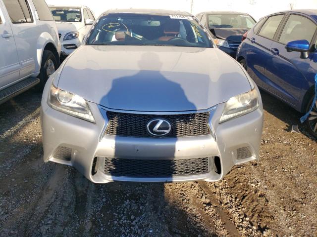 JTHBE1BL6D5019716 - 2013 LEXUS GS 350 SILVER photo 5