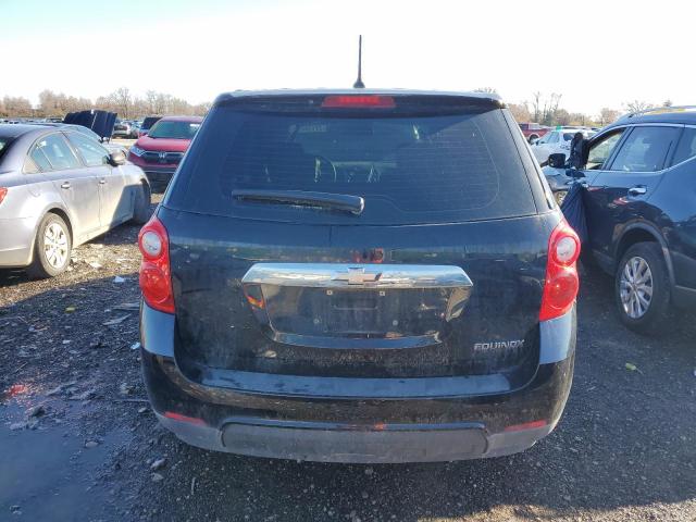 2GNALAEK6E6141169 - 2014 CHEVROLET EQUINOX LS BLACK photo 6