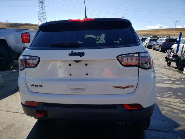 3C4NJDDB4LT112913 - 2020 JEEP COMPASS TRAILHAWK WHITE photo 6