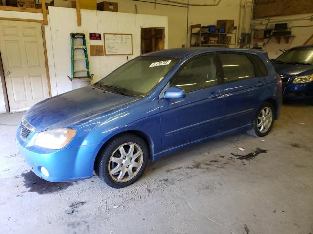 KNAFE161565366465 - 2006 KIA SPECTRA5 BLUE photo 1